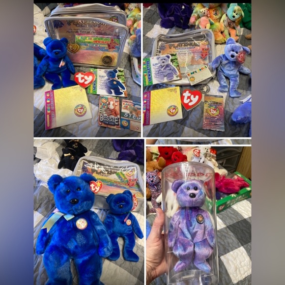 Ty Beanie Bundle: “The End” Ty Beanie Baby and Teenie - Picture 15 of 15